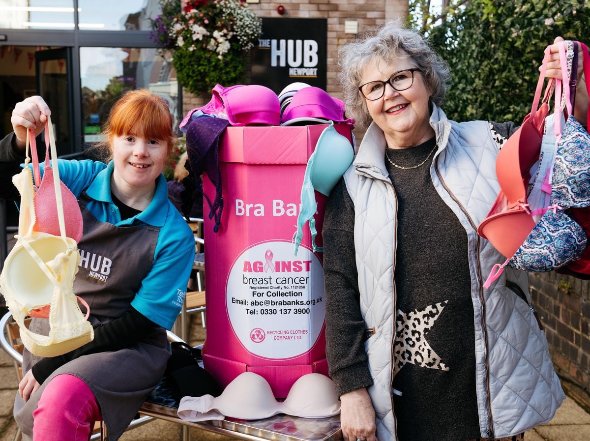 Appeal to support Newport bra bank helping charity at home and