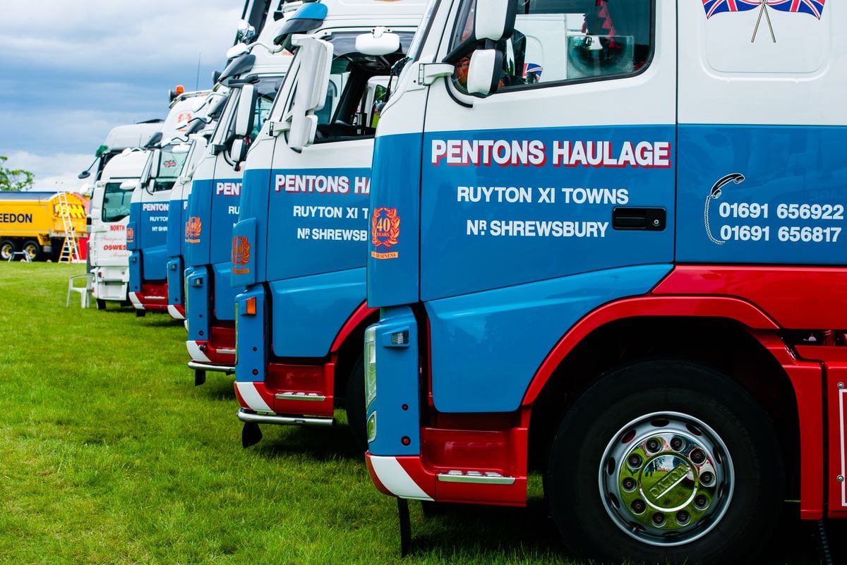 Pentons Haulage trucks