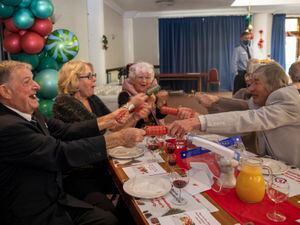 RAF Cosford hosted an OAP christmas dinner party for the locals living in Albrighton, the nearby village. The event was hosted by RAF Cosford GD flight, and catered by trainees and permanent staff.