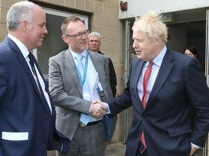 Russell George with Boris Johnson PM