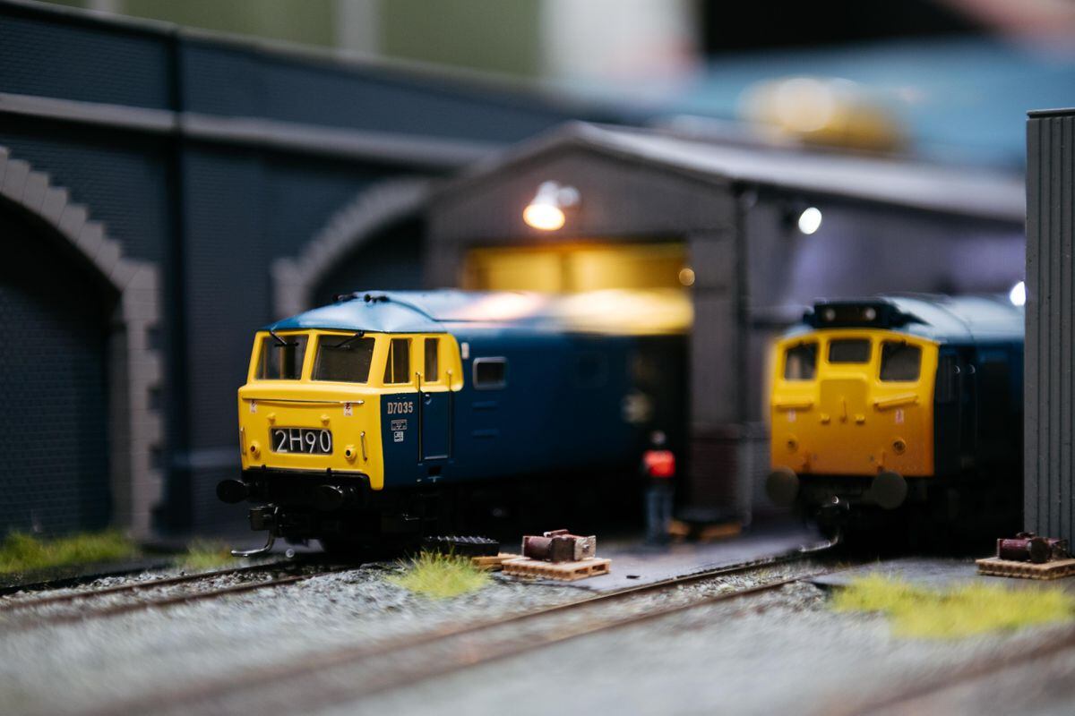 Another scene at the Model Railway Exhibition. 