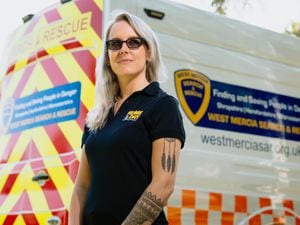 West Mercia Search and Rescue ambassador Kirsty Walsh