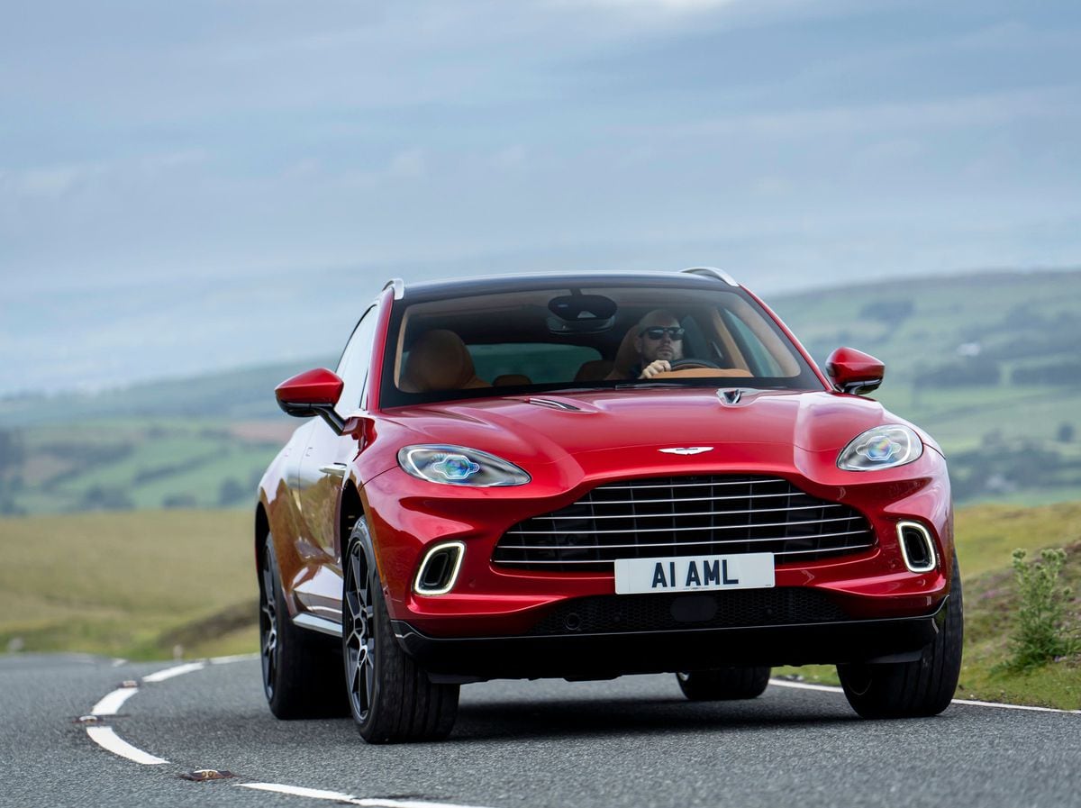 Orders for the Aston Martin DBX were up 60 per cent in the first three months of 2022