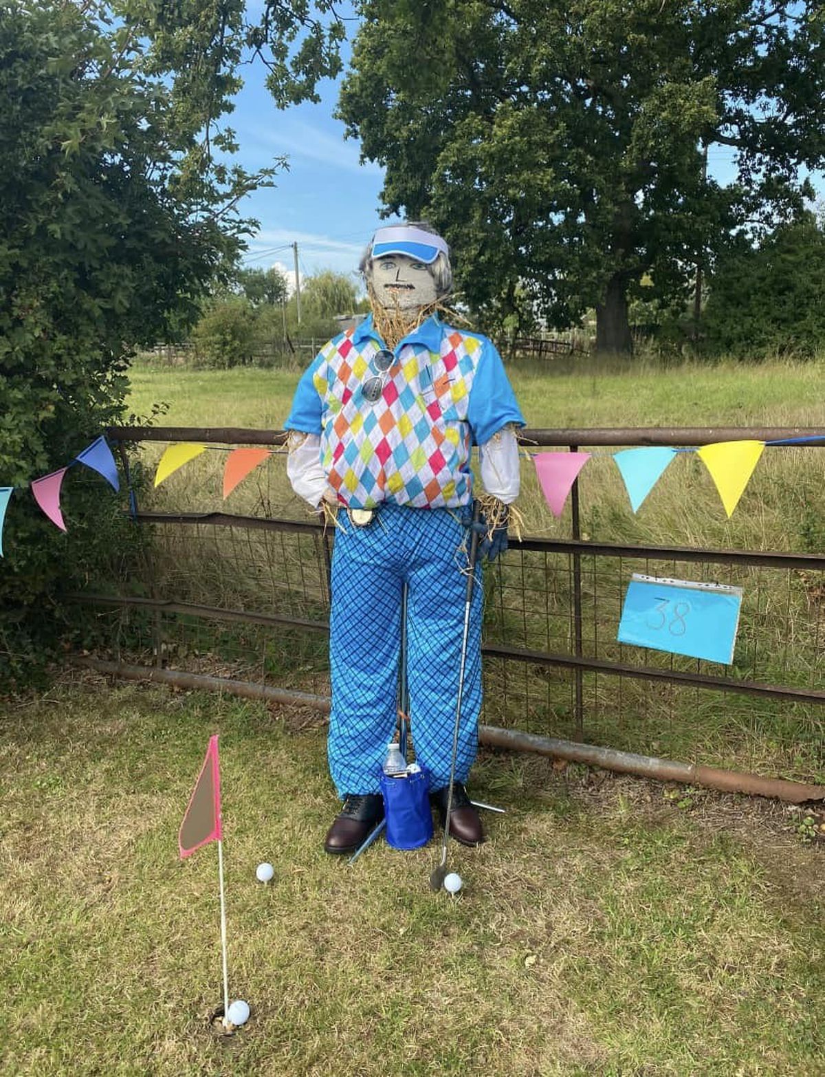 One of the scarecrows in Whixhall