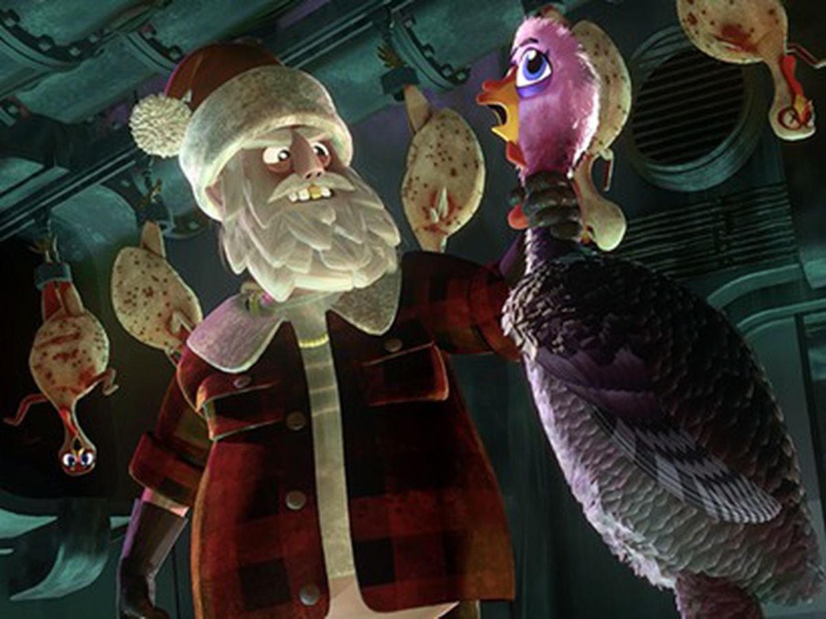 Bu yeni sinematik reklamda et yiyenler, Noel hindilerini kurtarmak için patlamış mısır tükürüyor.