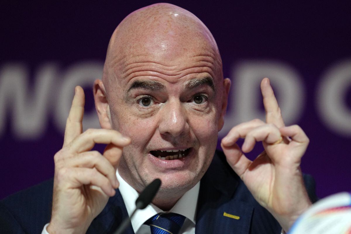  The group stage at the World Cup in Qatar has been hailed as the "best ever" by FIFA president Gianni Infantino