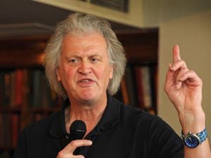 An archive image of Wetherspoon chief Tim Martin, during a talk at The Shrewsbury Hotel, Shrewsbury.