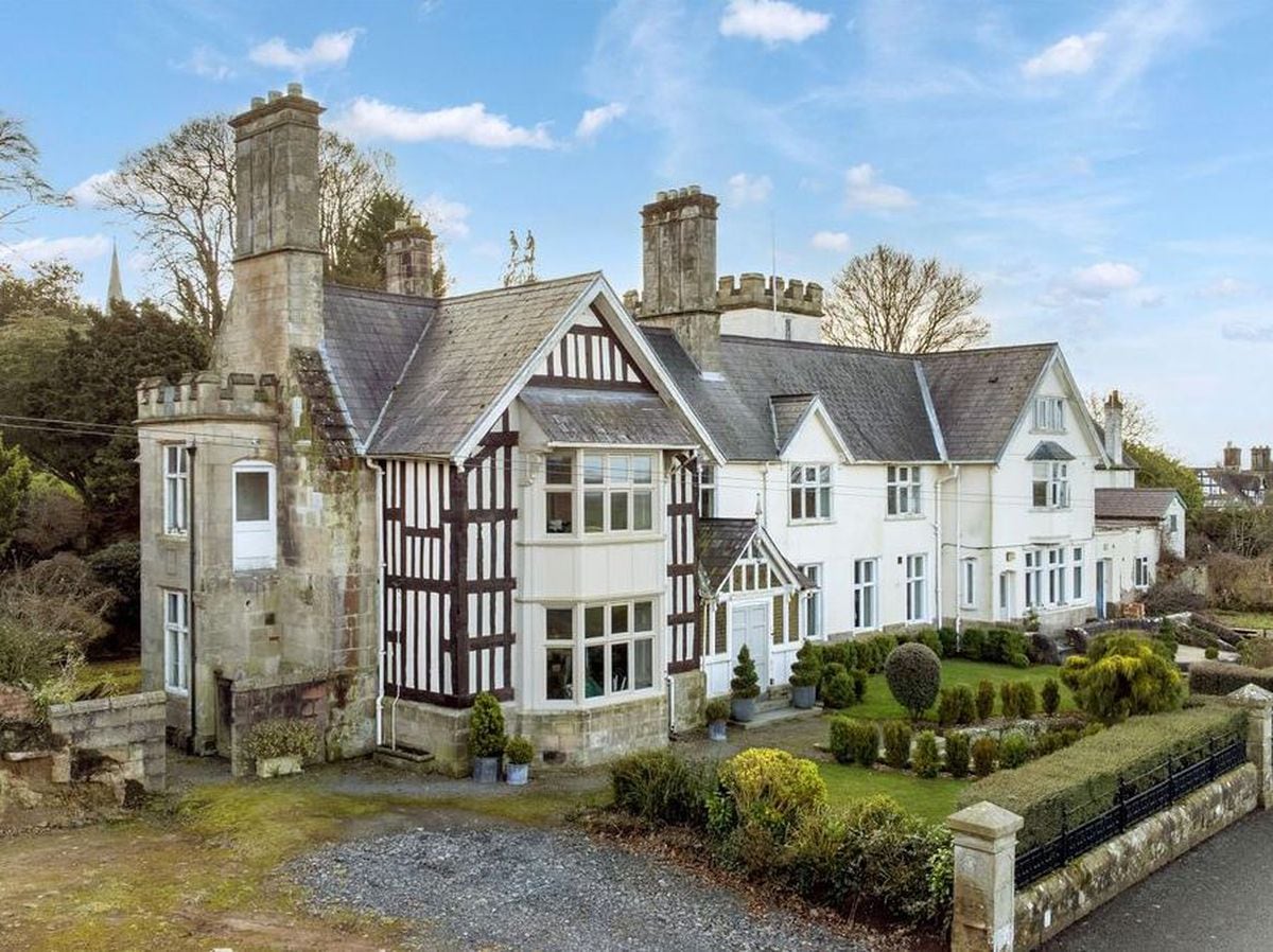 You can be lord of this manor for £1.2 million - but the house needs some work 