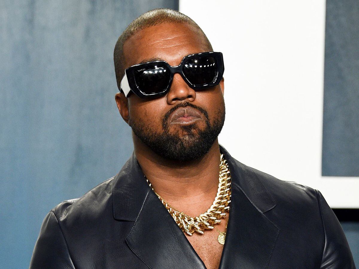 Kanye West arrives at the Vanity Fair Oscar Party on February 9, 2020 in Beverly Hills, CA.