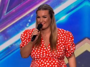 Singer Amy Lou brought the audience to their feet with her performance on Britain's Got Talent. (Image: ITV)