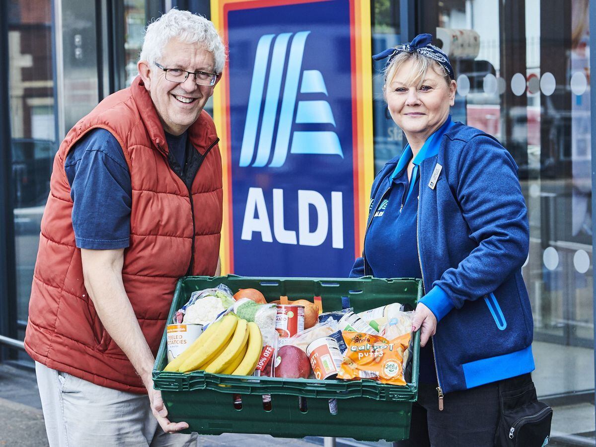 Aldi has delivered a wide range of meals to the county  