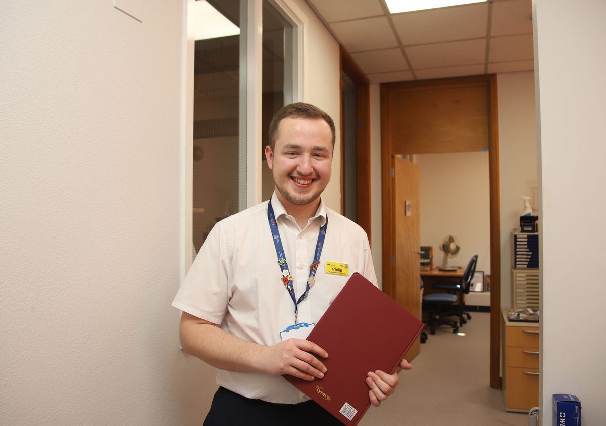 Non-clinical Rising Star - Philip Evans, Administrator in the Therapy Centre at RSH