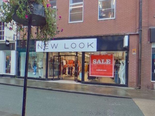 Oswestry's New Look will close next month. Photo: Google