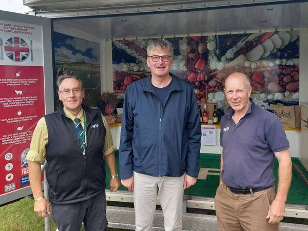 Daniel Kawczynski MP Meeting the National Farmers Union at this Year’s Minsterley Show