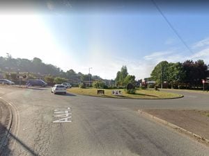 The roundabout by the Bandon Arms, where Shropshire Council wants to place advertisements. Photo: Google
