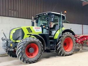 A Claas tractor was one of the vehicles taken in the raid.