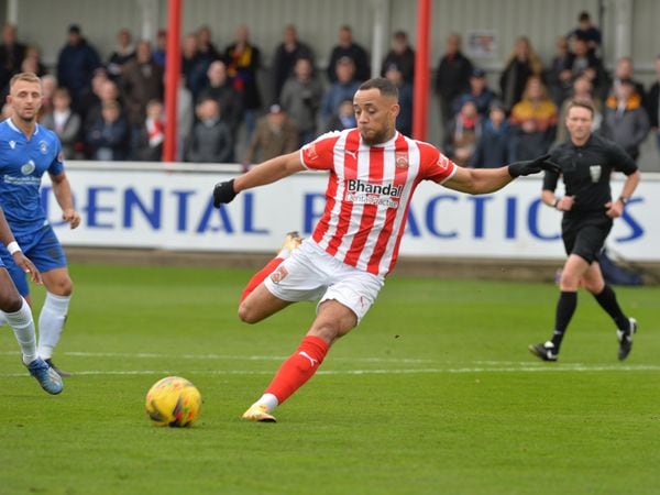 Gibson in action last year for Stourbridge