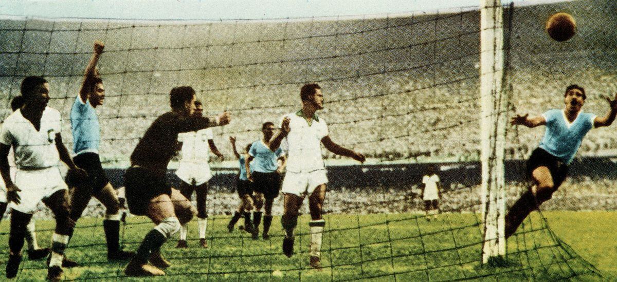 Uruguay triumph over Brazil in 1950