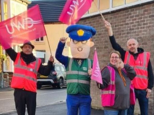 'Picketing Pat' taking strike action with Shropshire colleagues