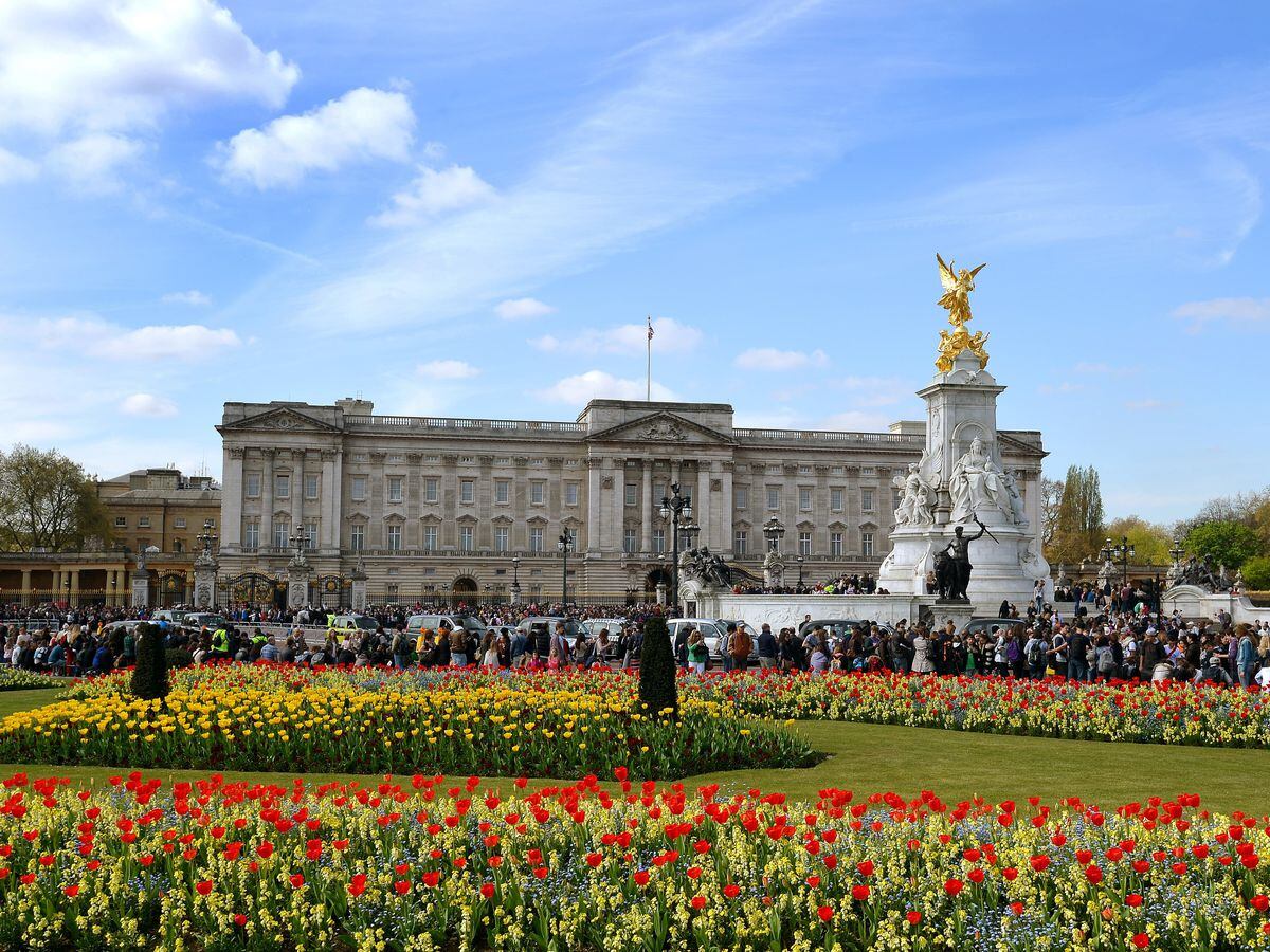 Buckingham Palace in central London