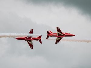 The Red Arrows have been popular performs at previous air shows
