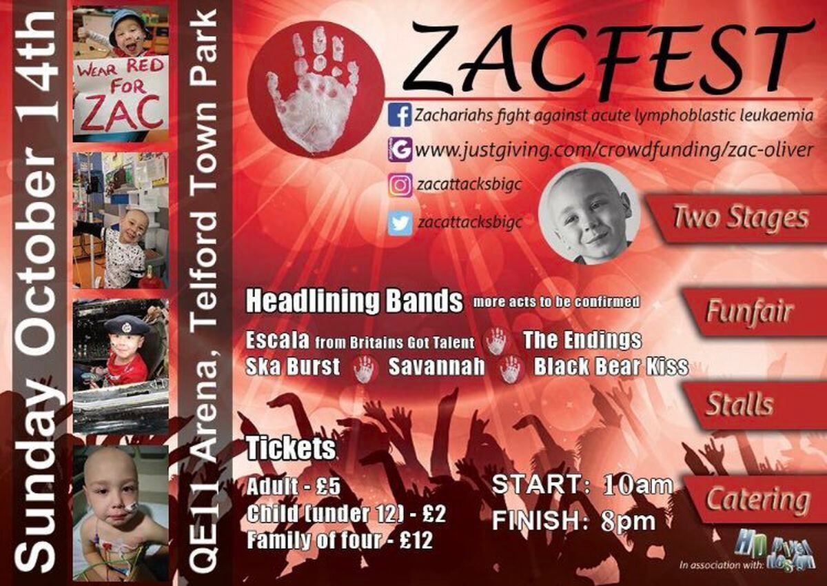 Promotional poster for Zacfest