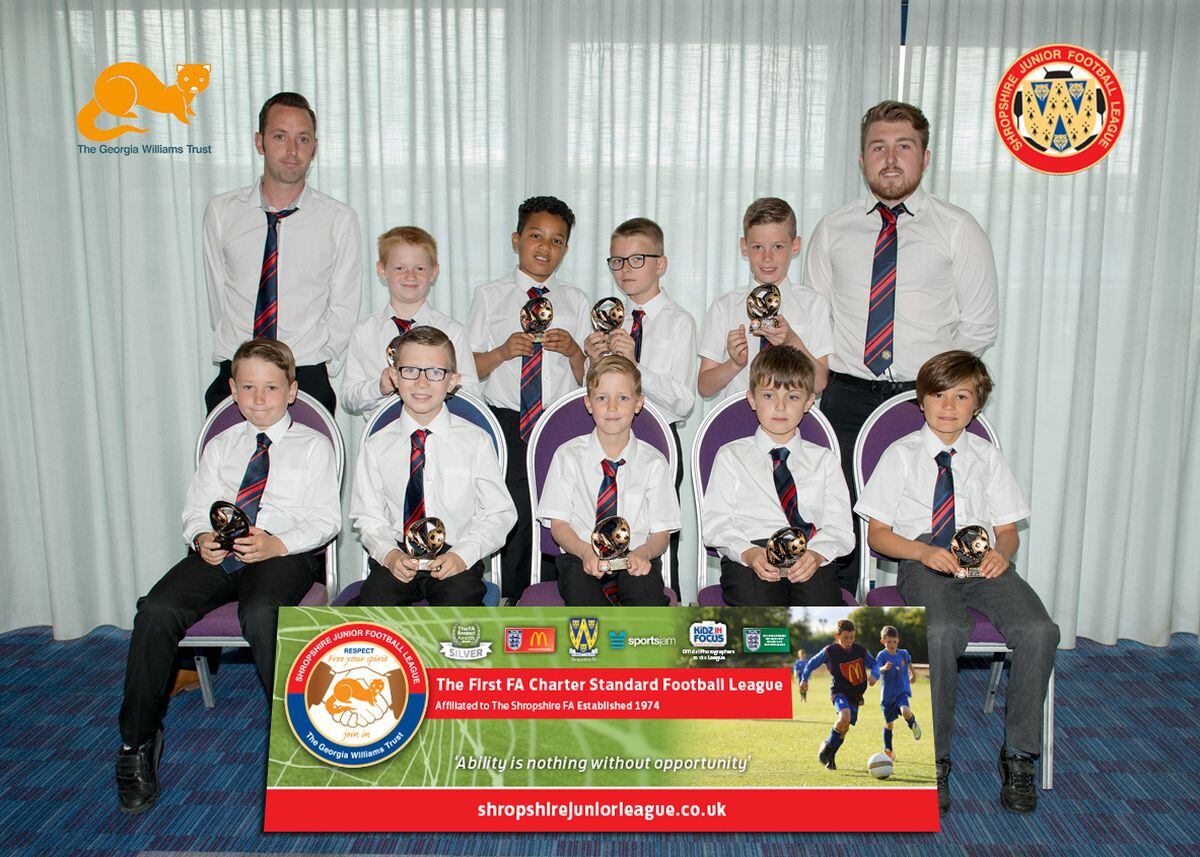 Futsal Under-9 Respect winners Shrewsbury Juniors Pics: Kidz in Focus