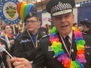 Chief Constable Sir David Thompson at Birmingham Pride