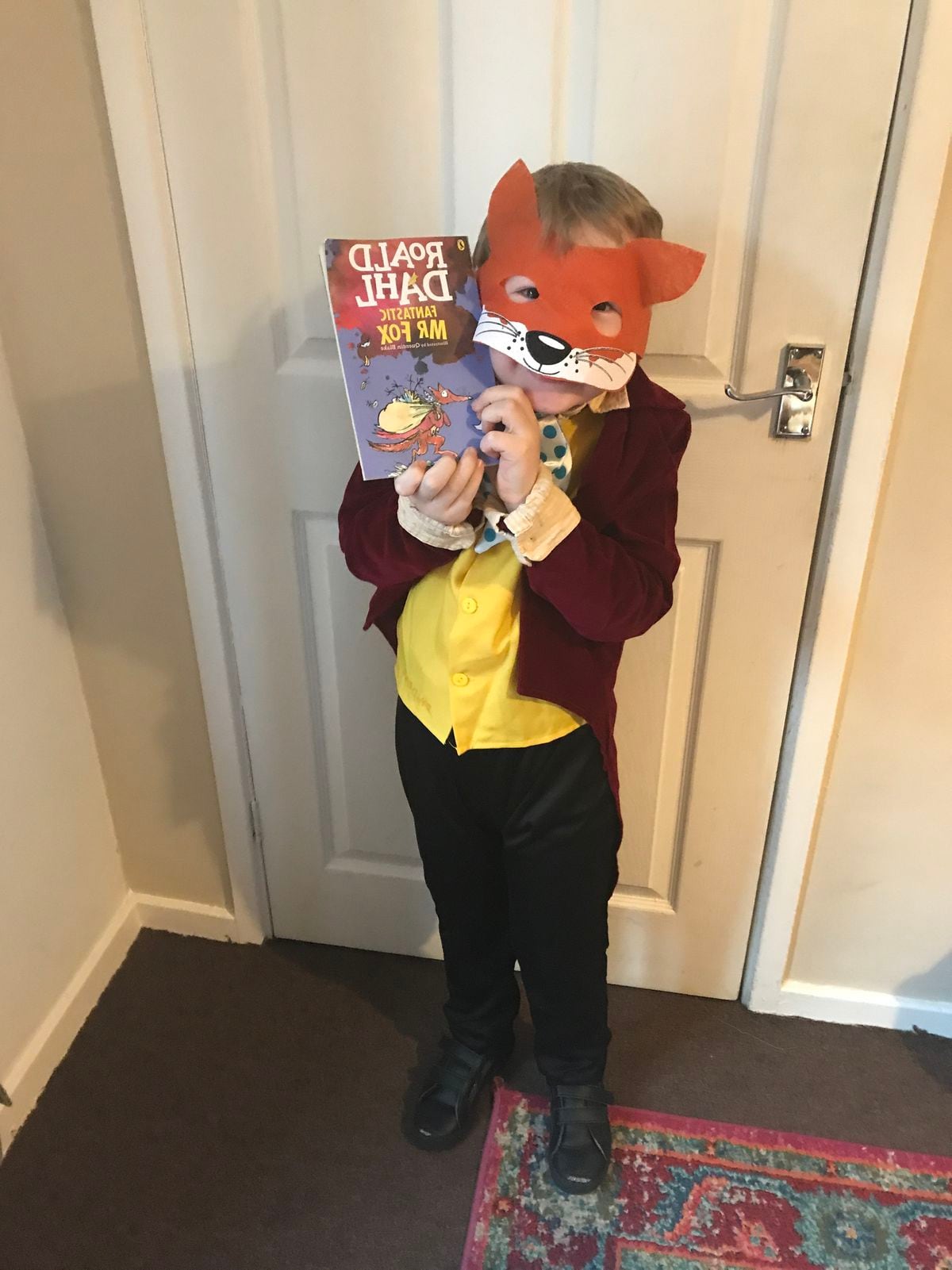 Jai, aged 5 as Fantastic Mr Fox