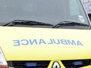 Man thrown from car in crash on Shropshire border
