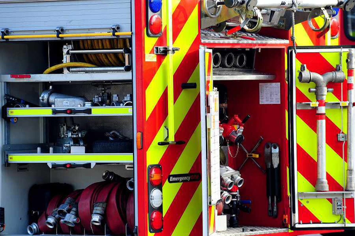Six fire crews called to bin lorry blaze