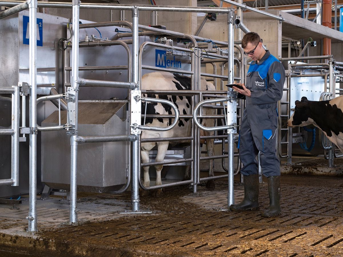 Ellesmere-based Fullwood specialises in automated milking systems