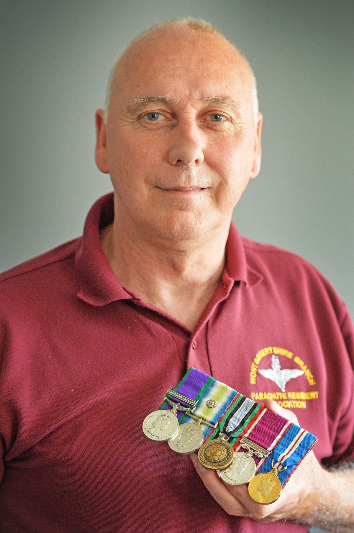 Falklands veteran Sgt Nigel McNeilly from Wednesbury