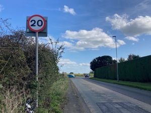 Signs showing new 20mph limits have gone up in recent days