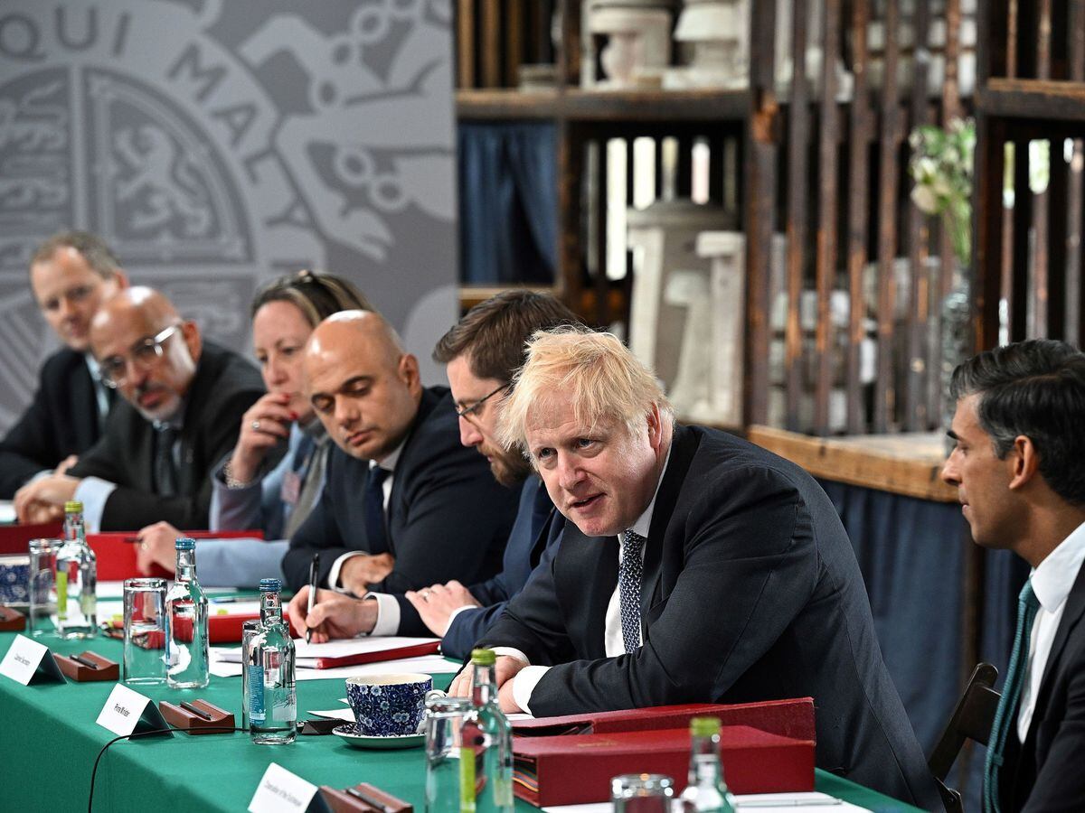 The Cabinet meeting held at Middleport Pottery in Stoke-on-Trent on Thursday 