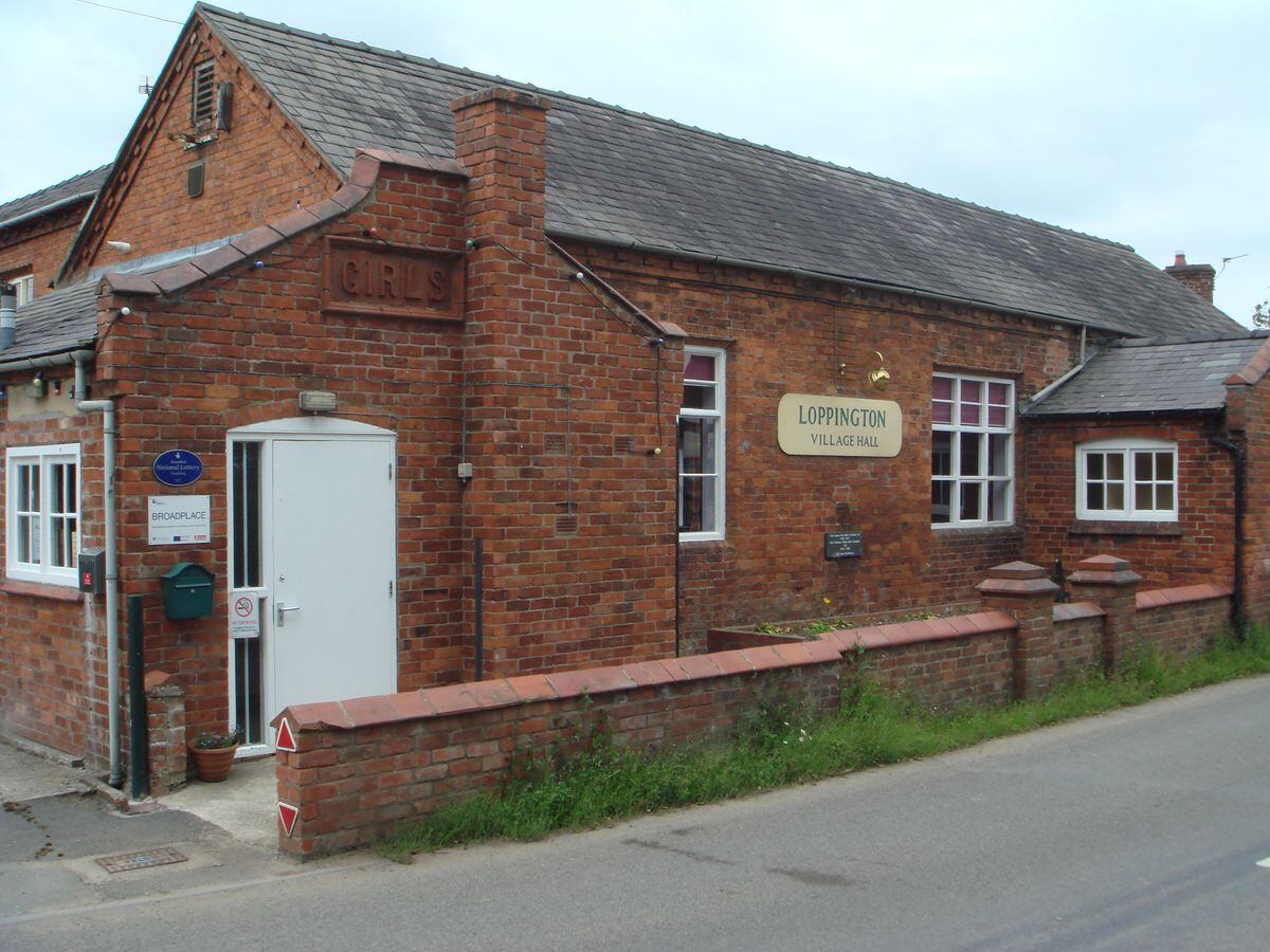 Loppington village hall