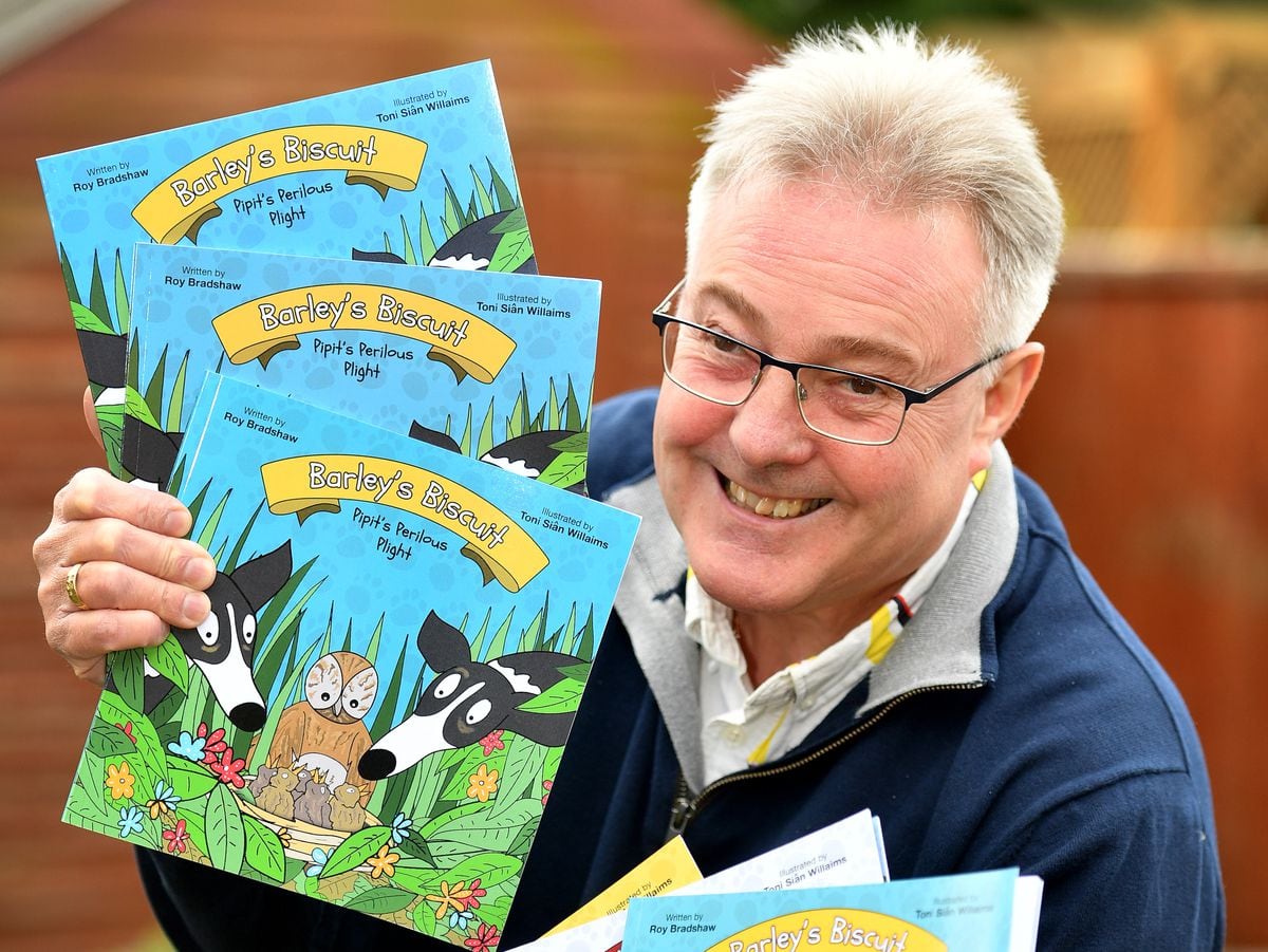 Roy Bradshaw from Madeley, Telford, has written his latest children's book Pipit's Perilous Plight