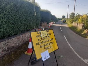New signs have been erected near Sambrook