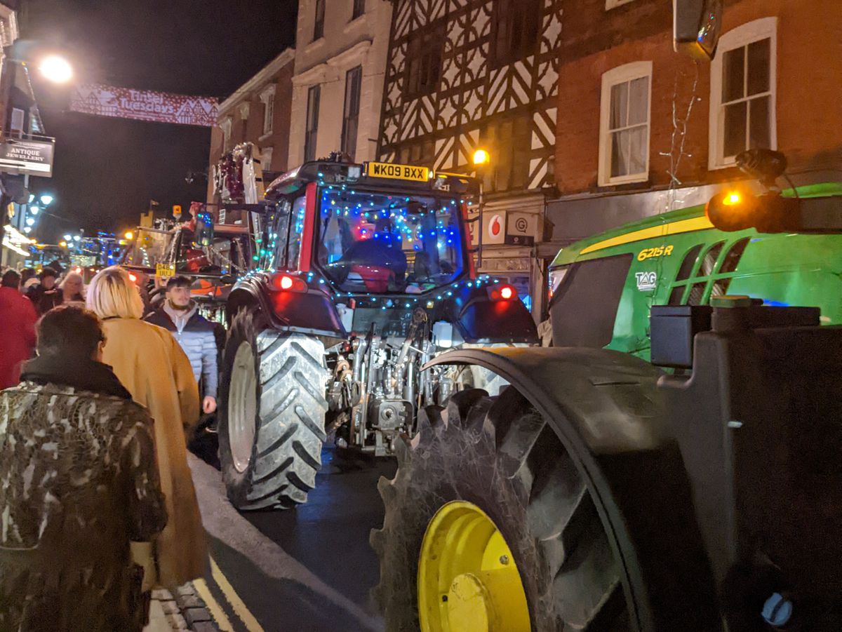 The Orleton YFC tractor run