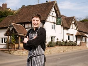 George Cavendish is the new chef at The Feathers Inn at Brockton