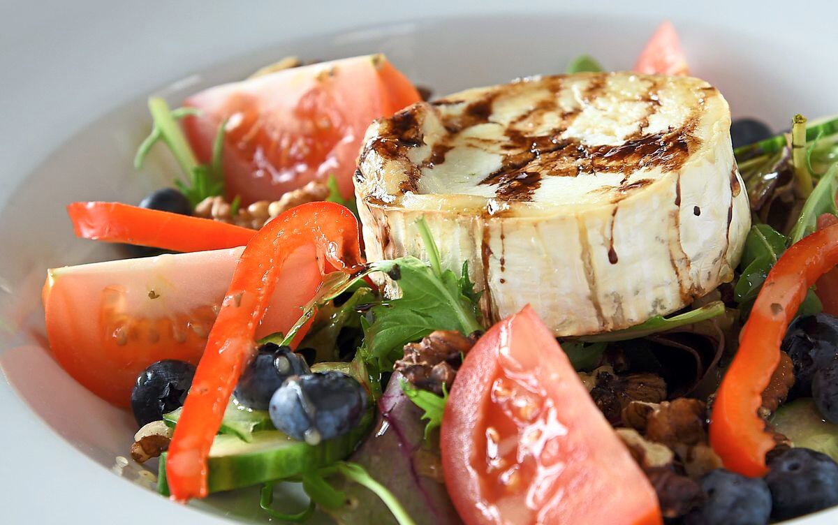 Grand fromage – the goat’s cheese salad with summer leavesPictures by Russell Davies