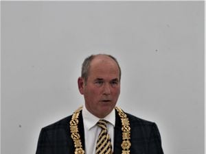 Oswestry mayor, Councillor Mark Jones 