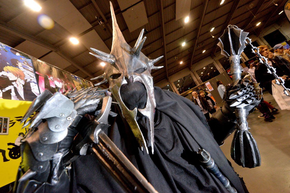 Grum Foss from Wrexham as the Witch-king of Angmar