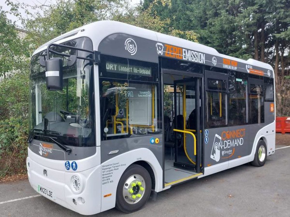 Free travel trial as Shrewsbury's new on-demand buses take to the road 
