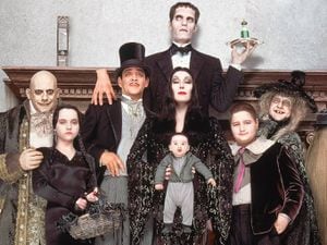 The cast of The Addams Family