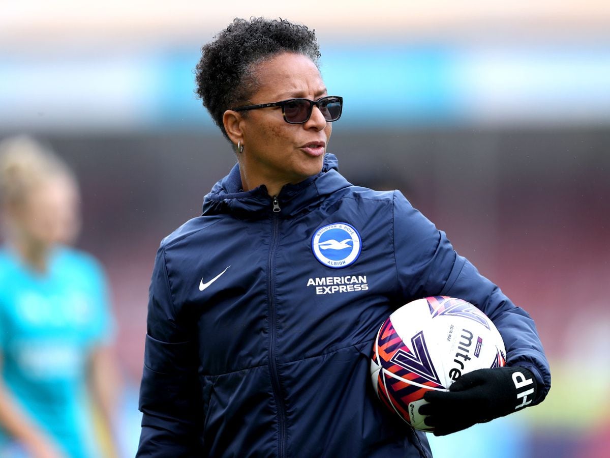 Brighton boss Hope Powell managed England from 1998 to 2013 (Kieran Cleeves/PA).