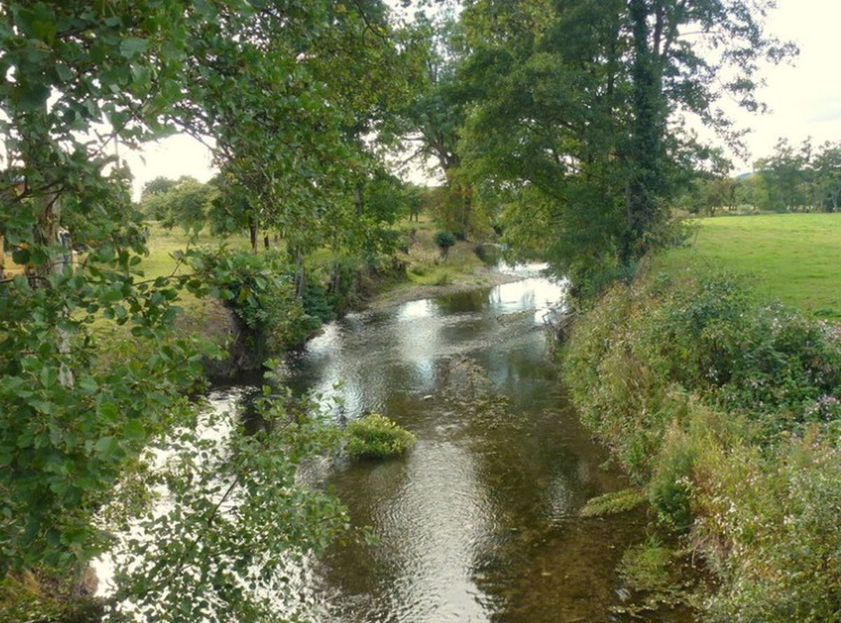 River Lugg before 
