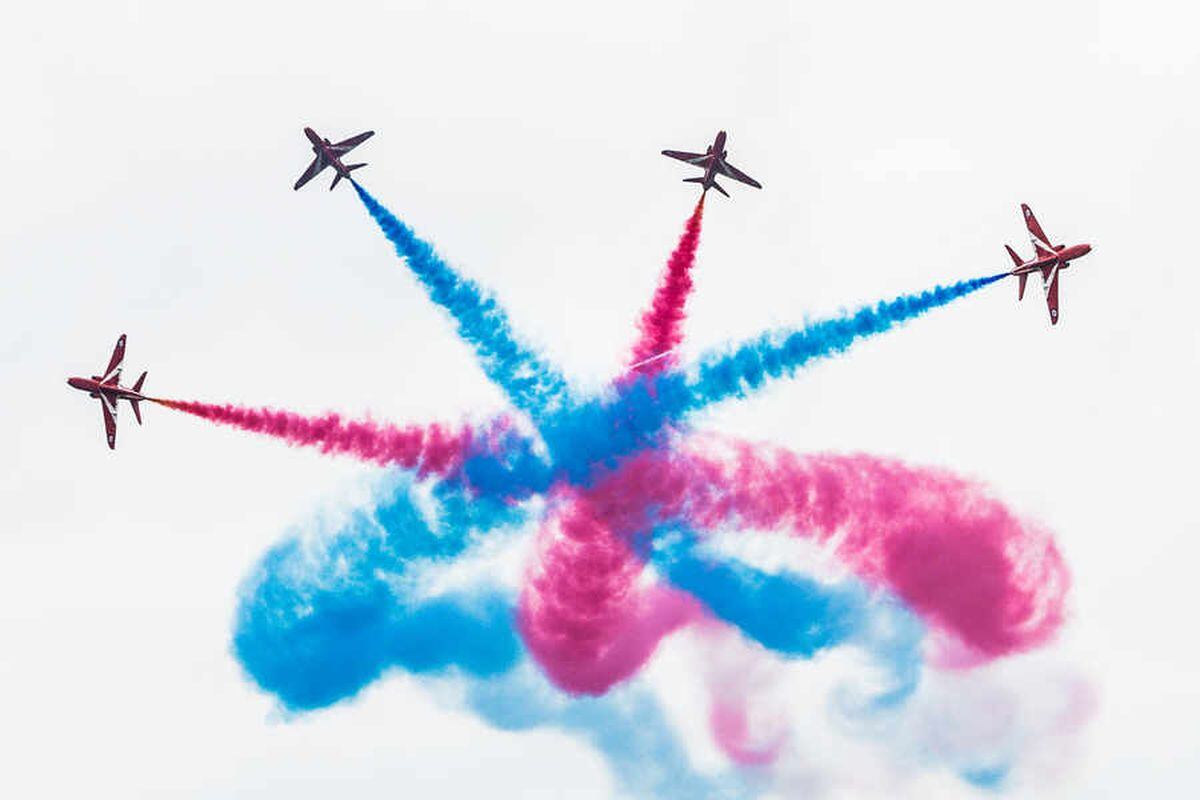 Videos and pictures: Thousands thrilled at Cosford Air Show 2015