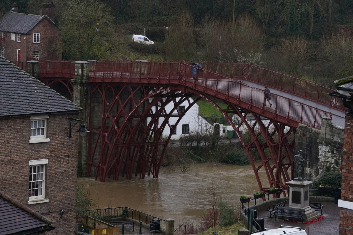 Visitors are being urged to stay away from Ironbridge