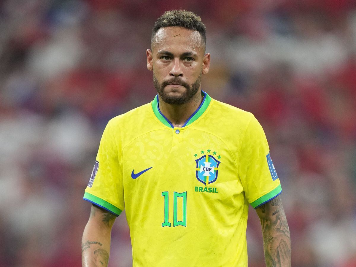 Neymar in action for Brazil (Peter Byrne/PA).